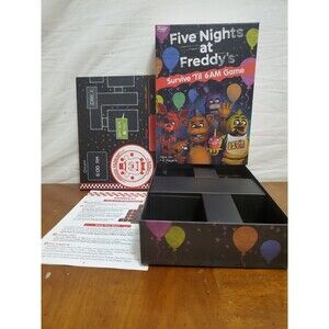 Five Nights At Freddy’s Survive Til 6am Multiplayer Board Game Funko Complete